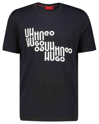 HUGO T-Shirt Herren T-Shirt DAVALON Regular Fit (1-tlg)