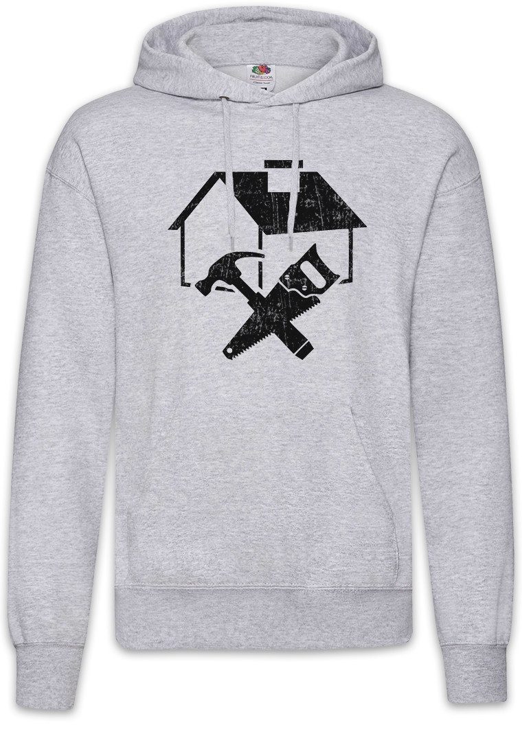 Hoodie House Builder Herren Hoodie Housebuilder Maurer Zimmermann Mason