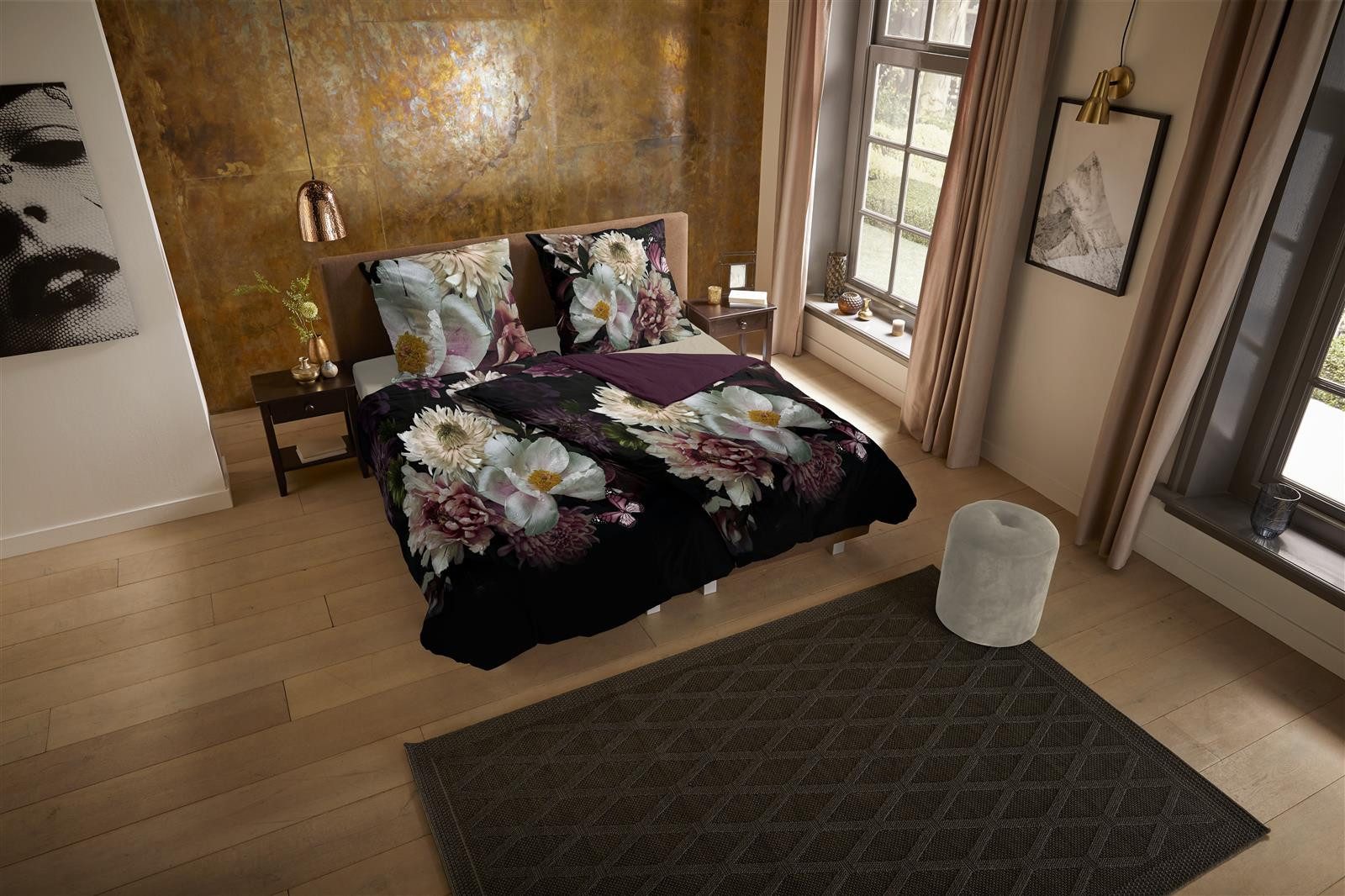 Pure Bettwäsche Renforcé Bettwäsche 135 X 200 cm + 1 x 80 X 80 cm Marleen r günstig online kaufen