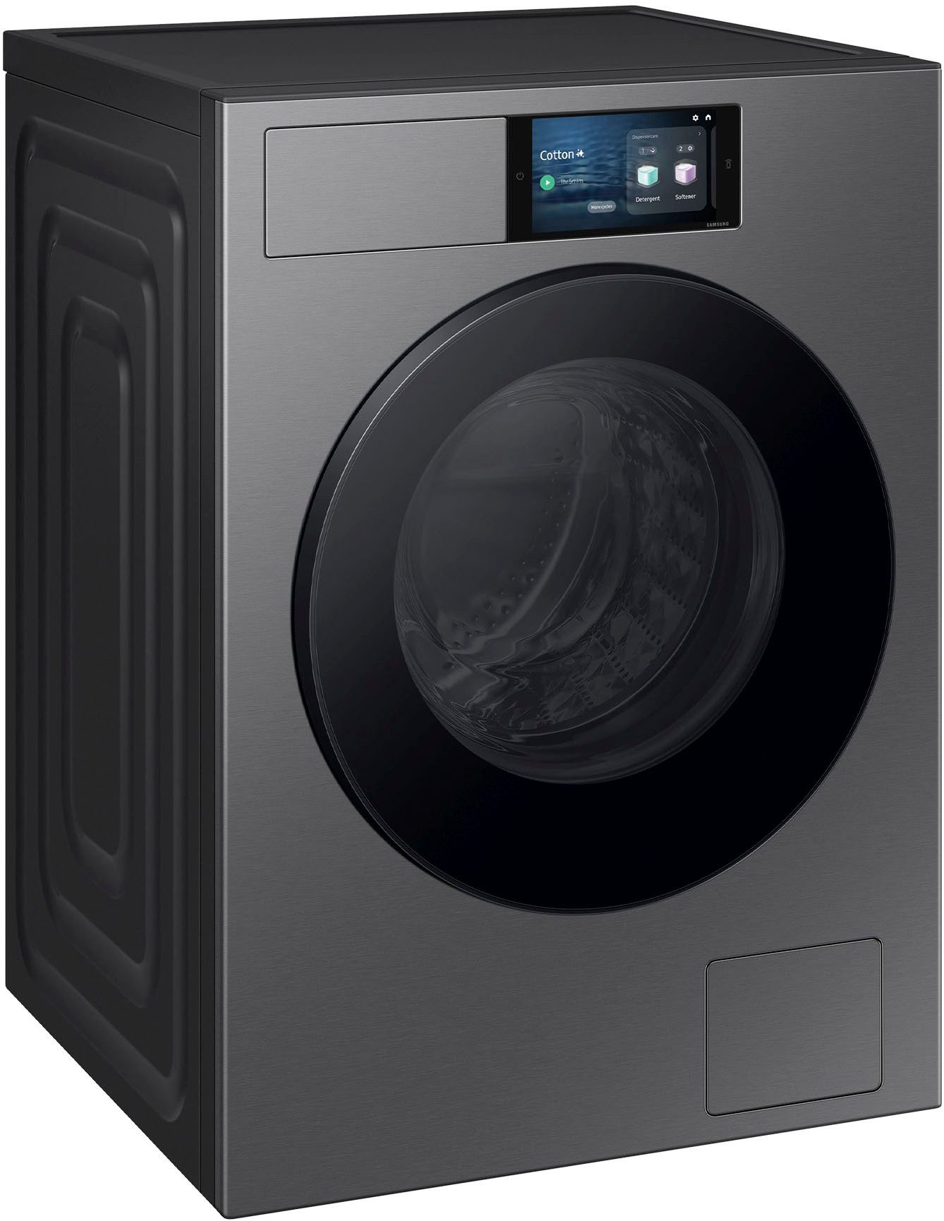 Samsung Waschmaschine WF90F09C4S, 9 kg, 1400 U/min, AI Wash mit automatischer Waschmitteldosierung