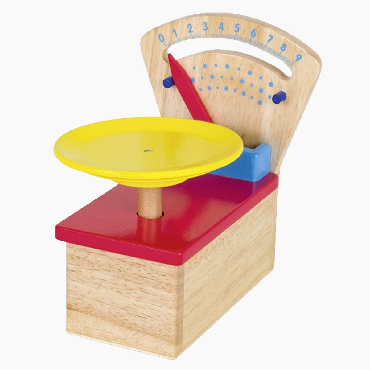 goki Kinder-Küchenwaage Waage Goki Bunt, (packung, 1-tlg., set), kindgerechtes Design und langlebige Qualität