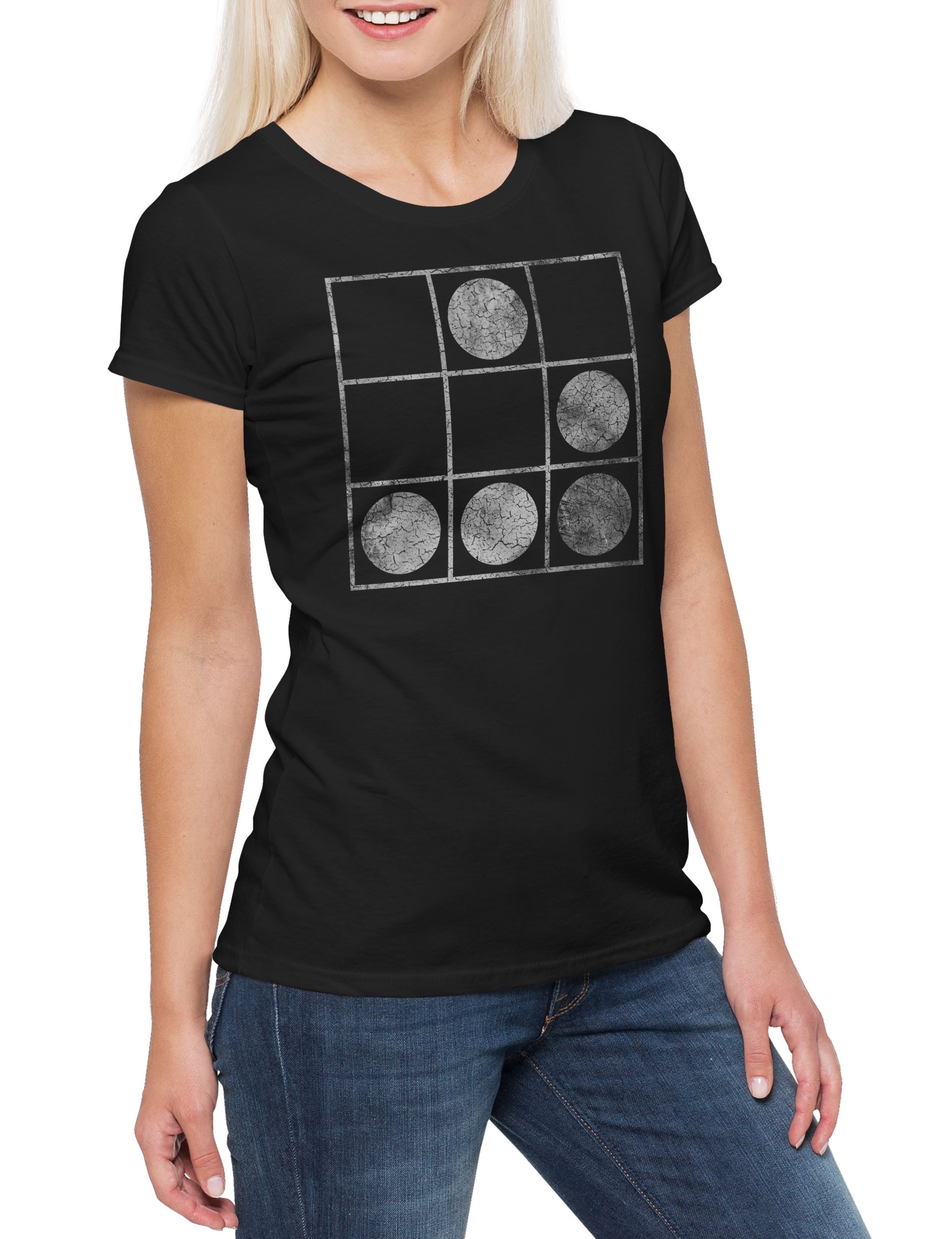 Print-Shirt Hacker Emblem Glider Damen T-Shirt Fun Geek Nerd Computer Science
