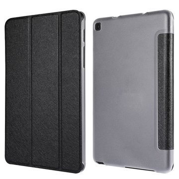 König Design Tablet-Hülle Samsung Galaxy Tab A7 Lite, Schutzhülle für Samsung Galaxy Tab A7 Lite Tablethülle Schutztasche Cover Standfunktion Schwarz
