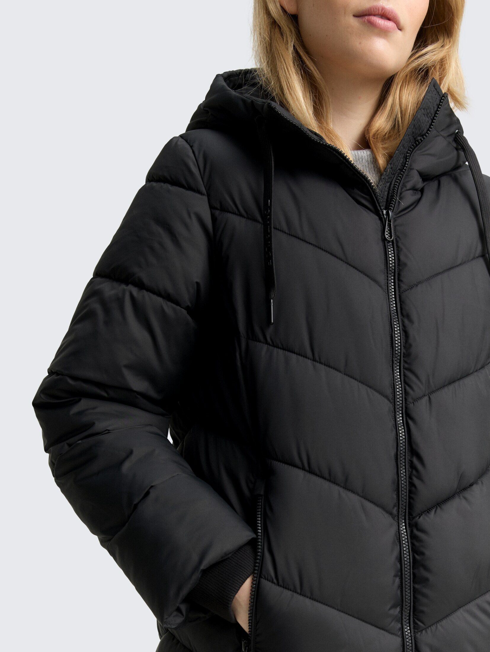TOM TAILOR Steppmantel Jacken Puffer-Mantel mit Kapuze