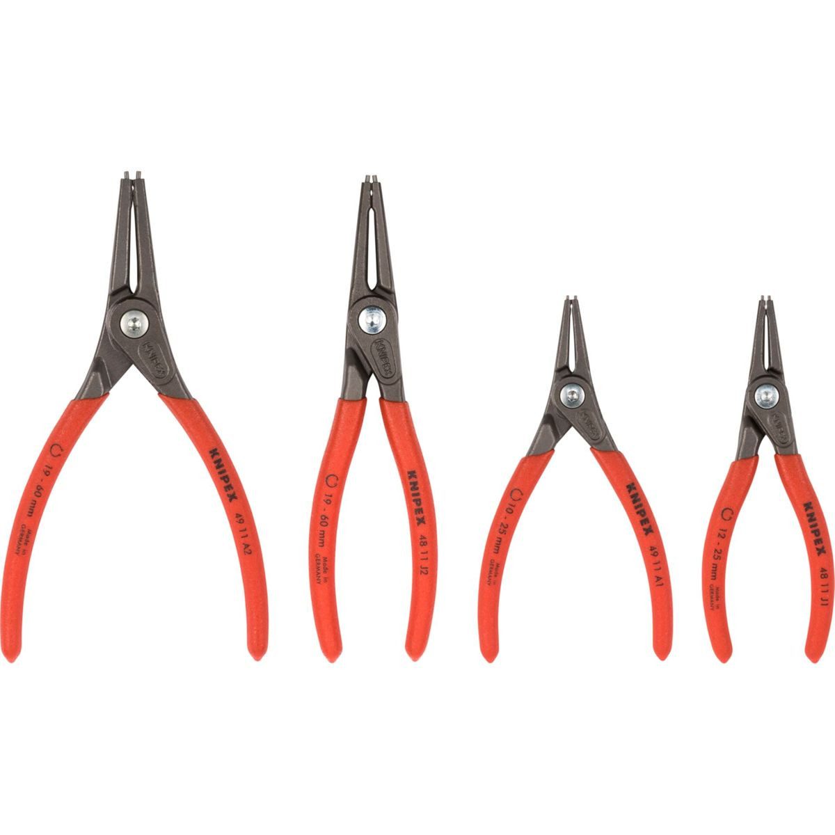 Knipex Zangenset Sicherungsringzangen- Set