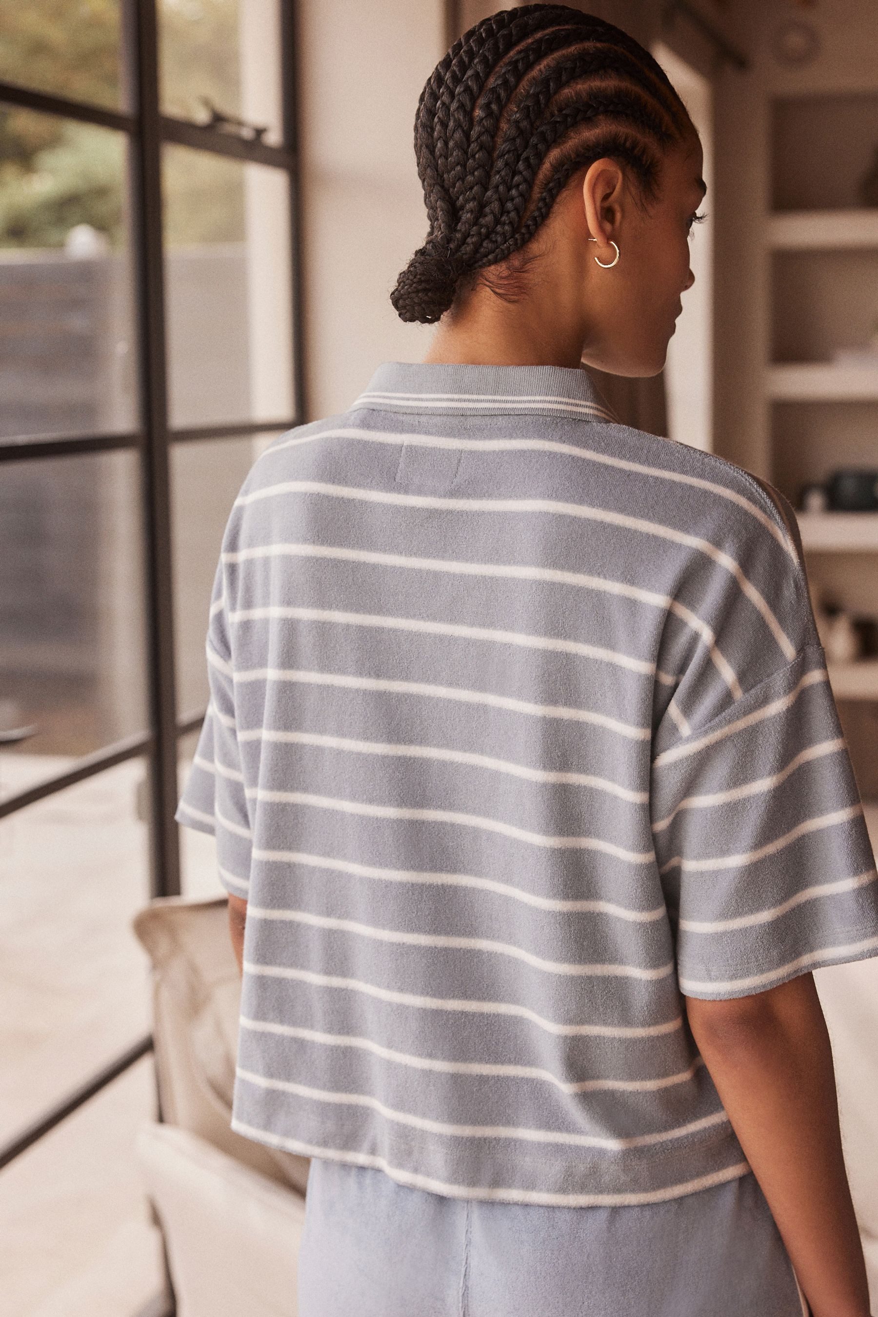 Next Poloshirt Frottee-Oberteil (1-tlg) günstig online kaufen