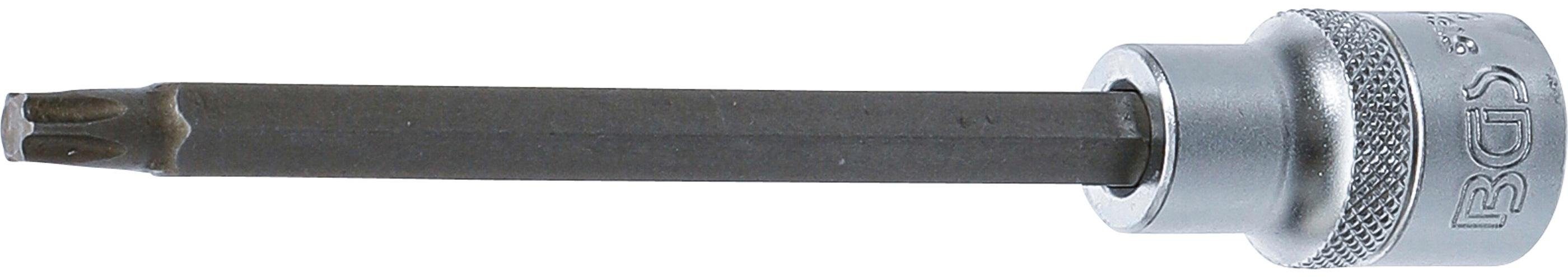 BGS technic Bit-Schraubendreher T-Profil mm, Innenvierkant Antrieb Länge (1/2), Torx) 140 mm Bit-Einsatz, 12,5 T40 (für