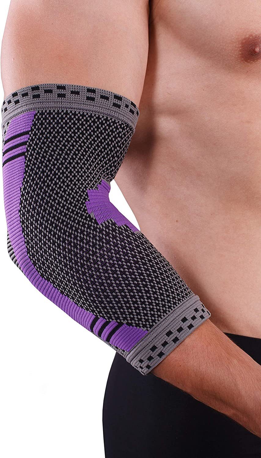 Lorey Medtec Ellenbogenbandage EL57001 Ellenbogenstütze aus Hochleistungs-Polyamid-Fasern