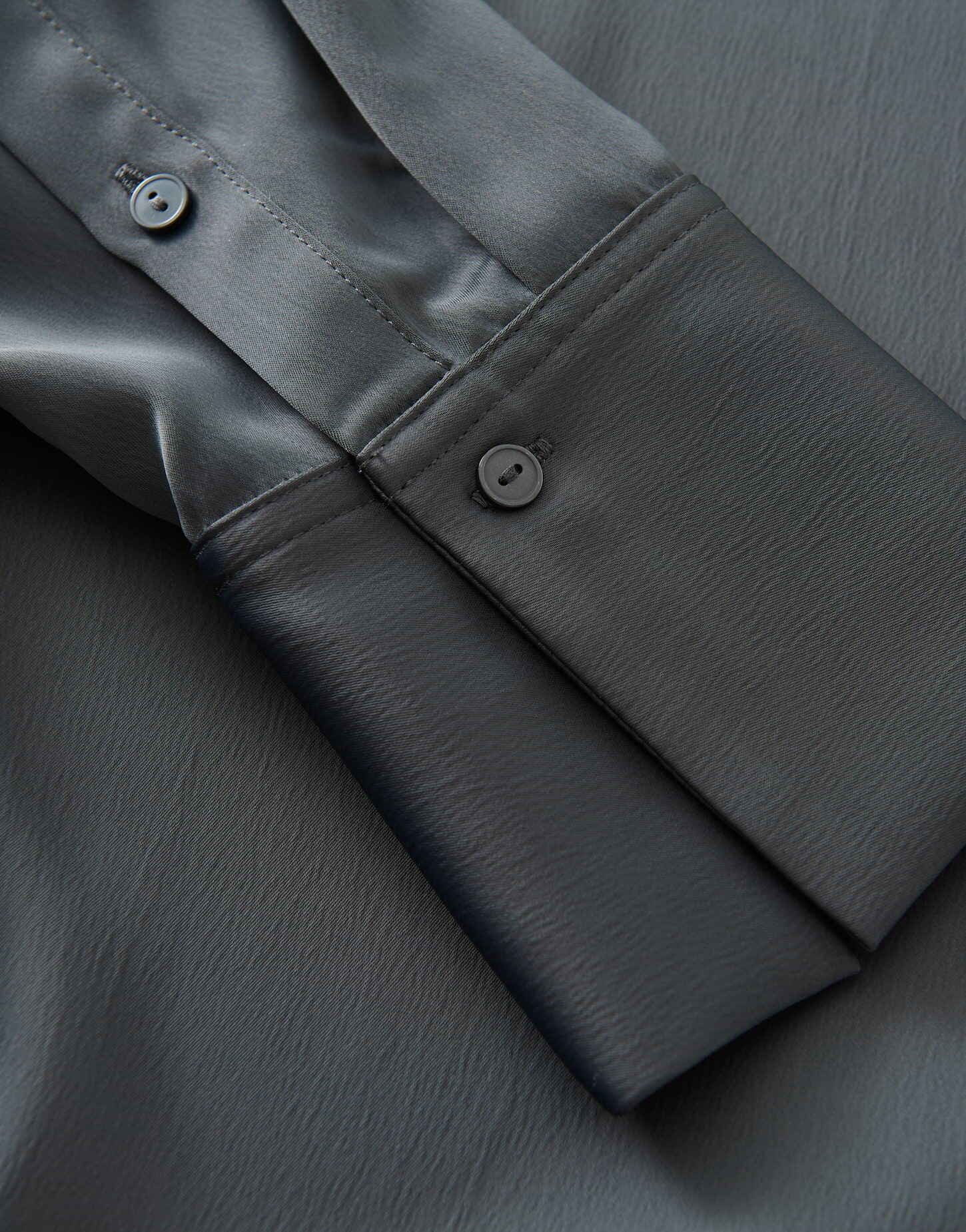 someday Satinbluse Satinbluse ZANZA Loose im Oversize Stil