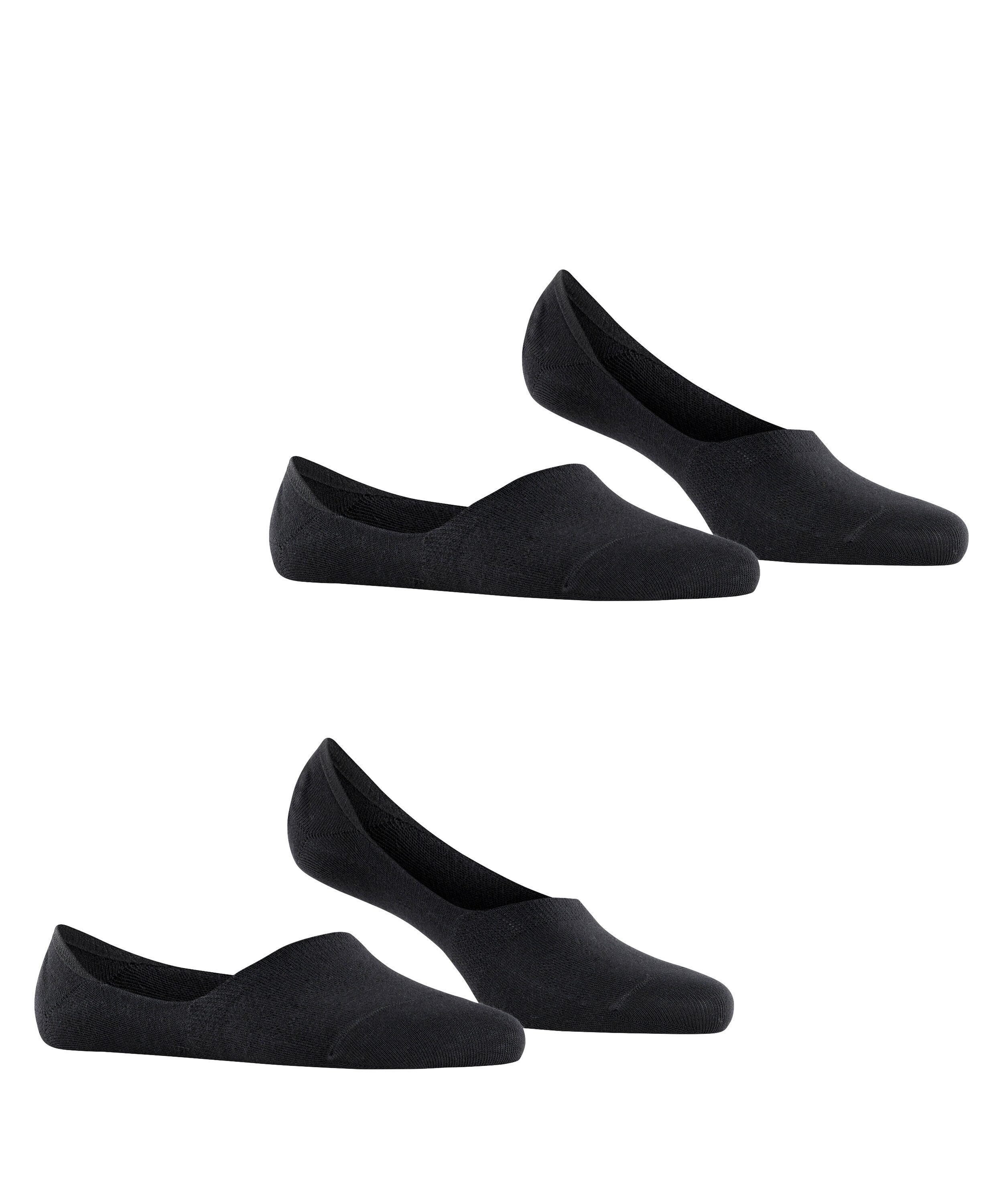 Burlington Füßlinge Everyday 2-Pack Füßlinge mit Anti-Slip-System (2-Paar) mit Anti-Slip-System