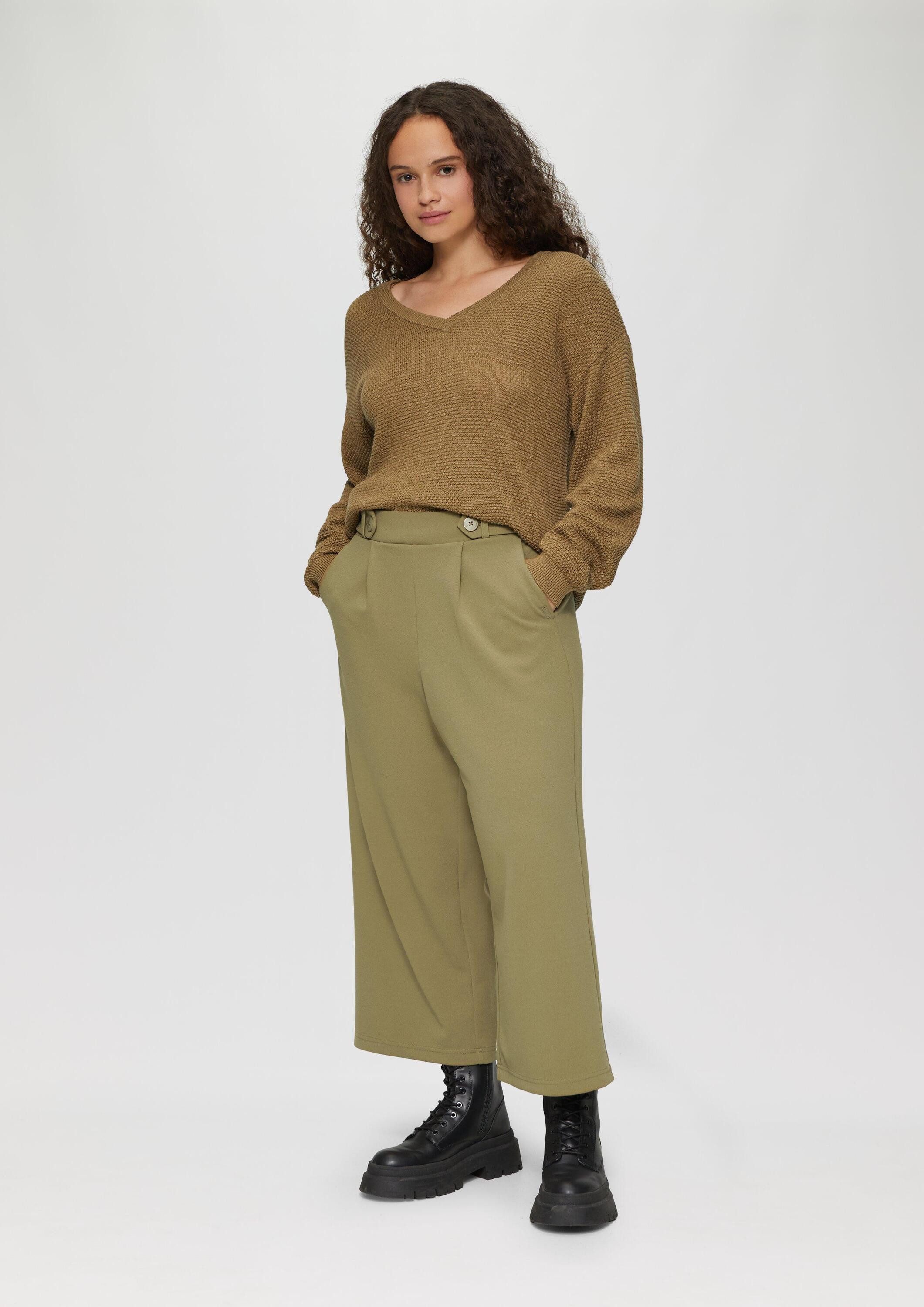 QS Culotte Hose Culotte aus Interlockjersey günstig online kaufen