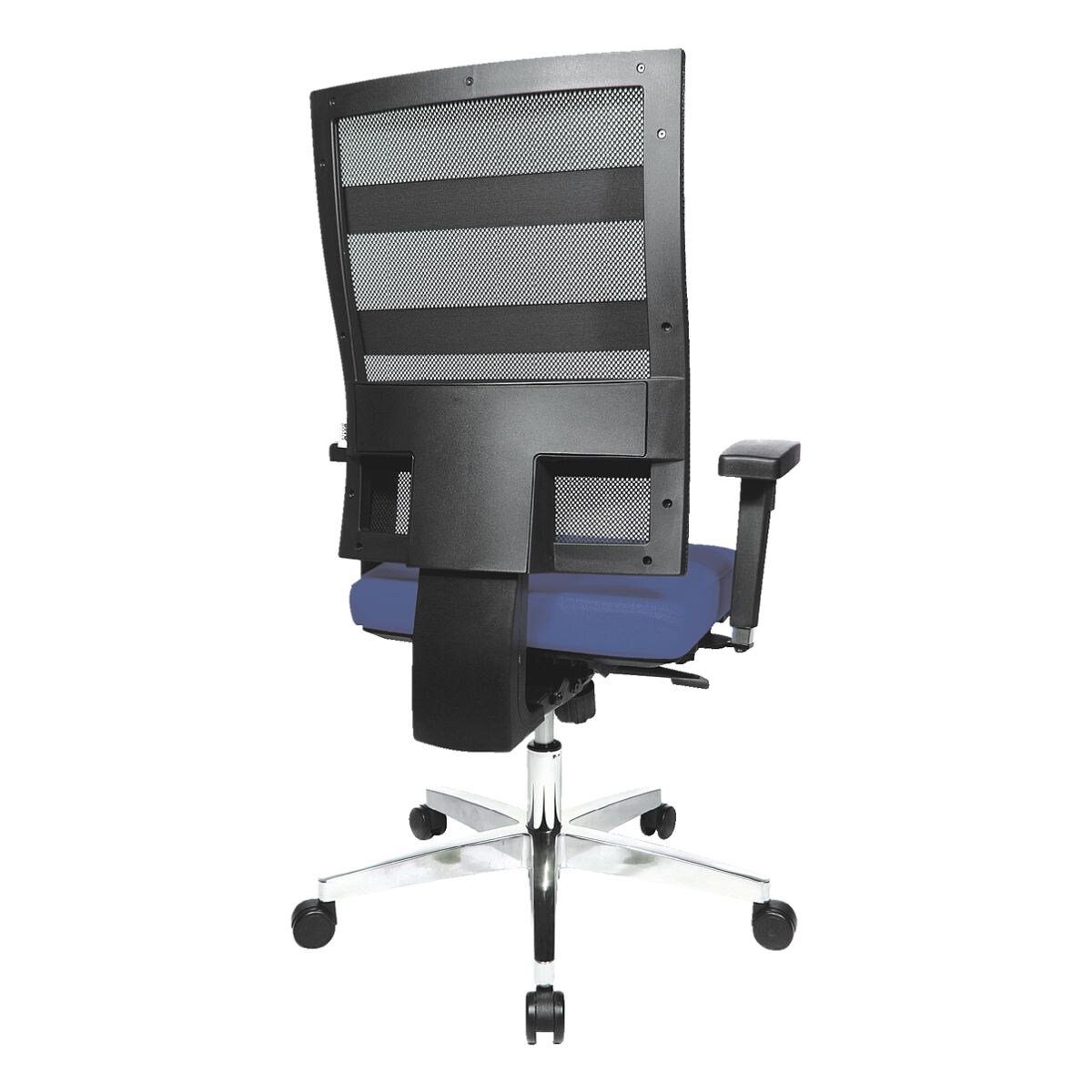Premium Sitztiefenverstellung Netzrückenlehne Office Office Premium schwarzer Premium, Schreibtischstuhl blau mit Armlehnen, Otto und