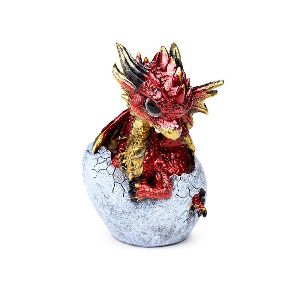 Puckator Fantasy-Figur Elements Schlüpfender Feuerdrache