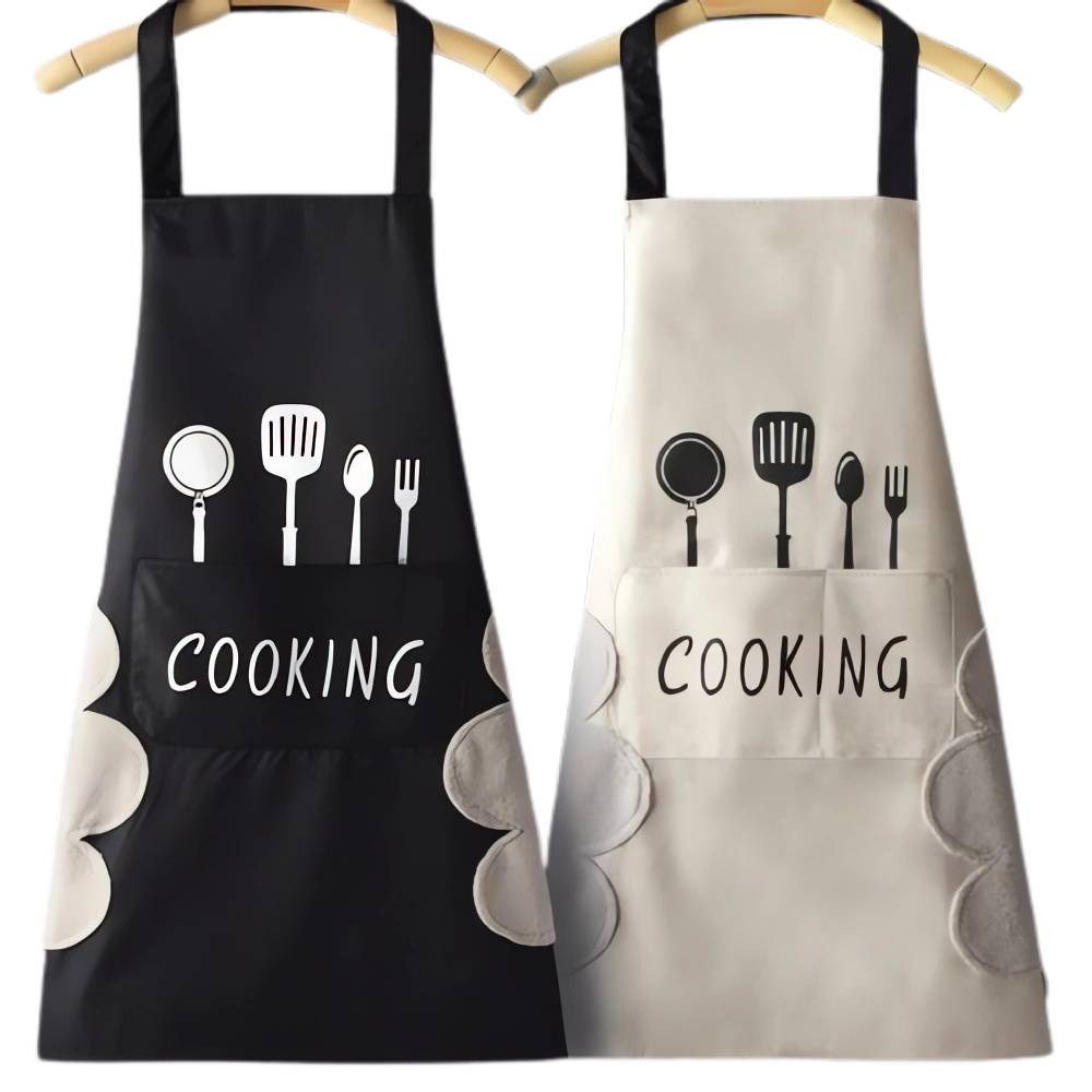 Blusmart Kochschürze 2 Stück Schürzen Frauen wasserdichte Küchenschürze mit günstig online kaufen
