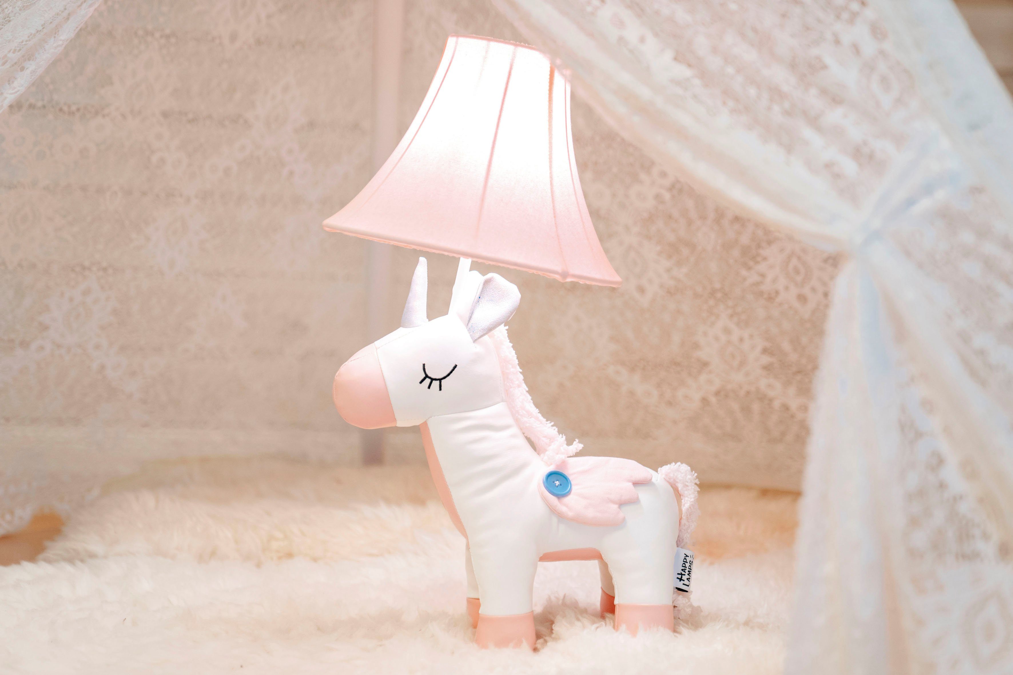 Happy Lamps for smiling eyes LED Tischleuchte Elsa das Einhorn, LED fest in günstig online kaufen