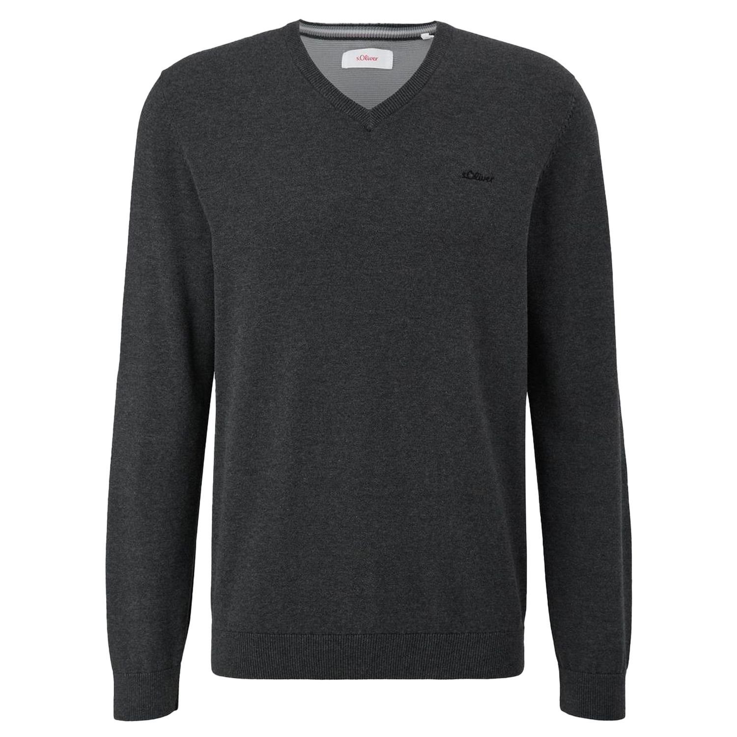 V-Ausschnitt-Pullover Pullover