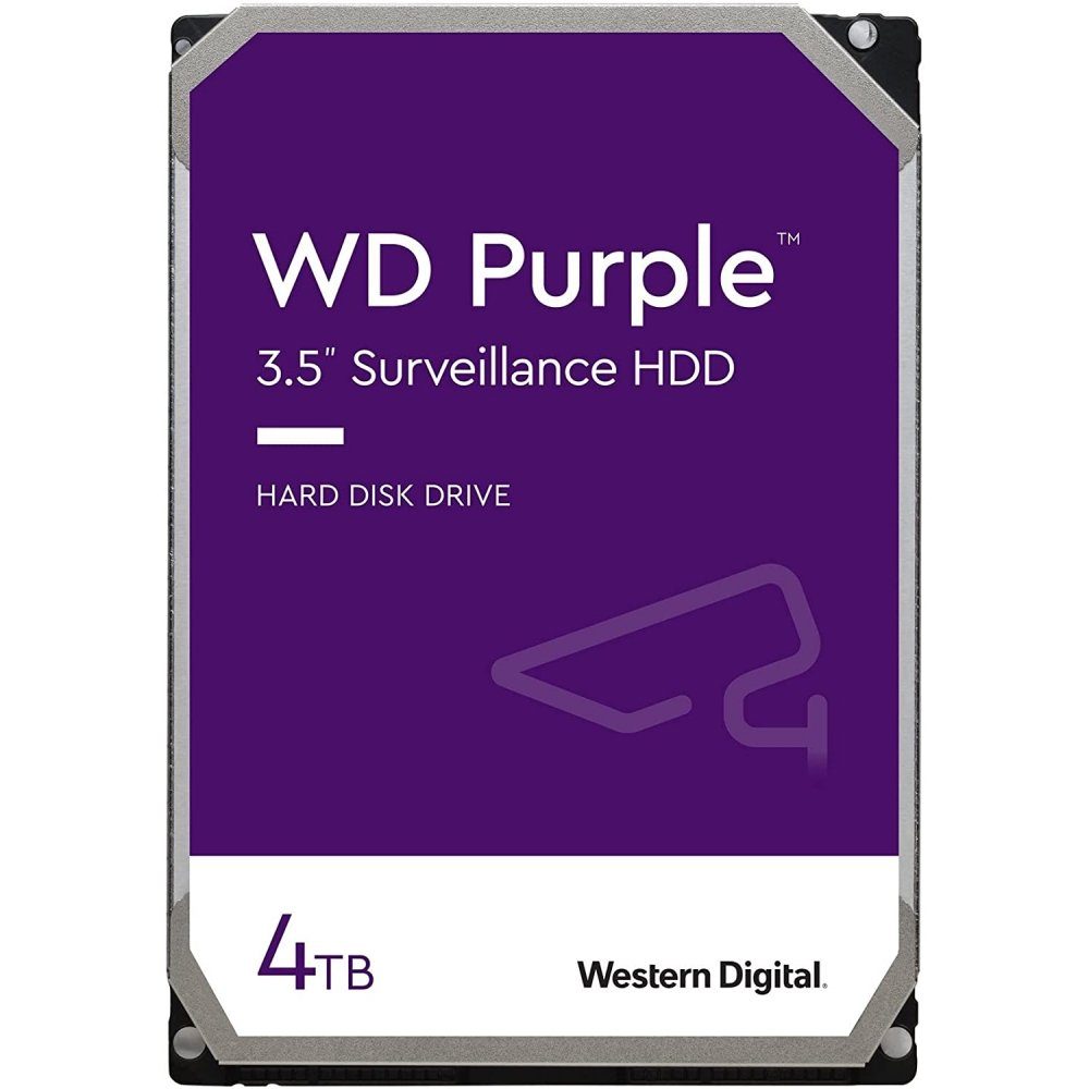 WD Purple 4 TB HDD - Interne Festplatte - silber interne HDD-Festplatte
