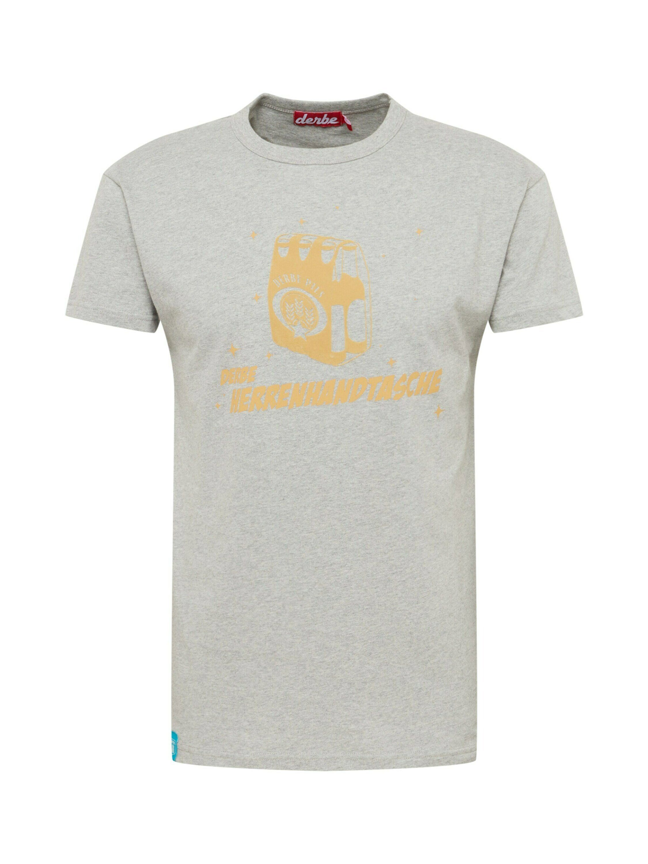 Derbe T-Shirt (1-tlg) Grey Melange | T-Shirts