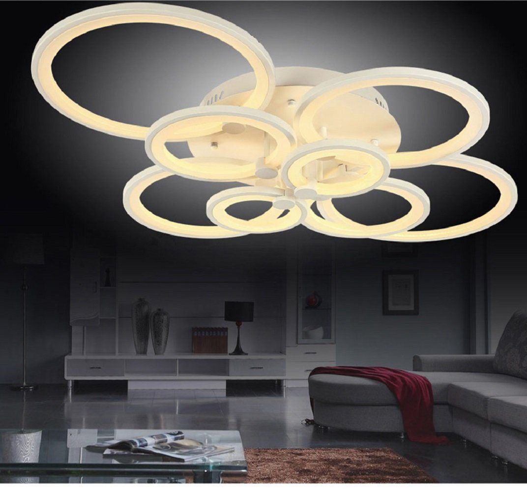 Euroton LED Deckenleuchte LED Deckenleuchte Fernbedienung Lichtfarbe/Hellig günstig online kaufen