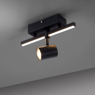 Paul Neuhaus Wandleuchte BARIK, LED fest integriert, LED wechselbar, Warmweiß, LED, separat steuerbar (Schalter)