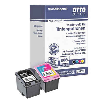 Otto Office Tintenpatrone (2-tlg., ersetzt HP »Nr. 302 XL«, schwarz / cyan / magenta / gelb)