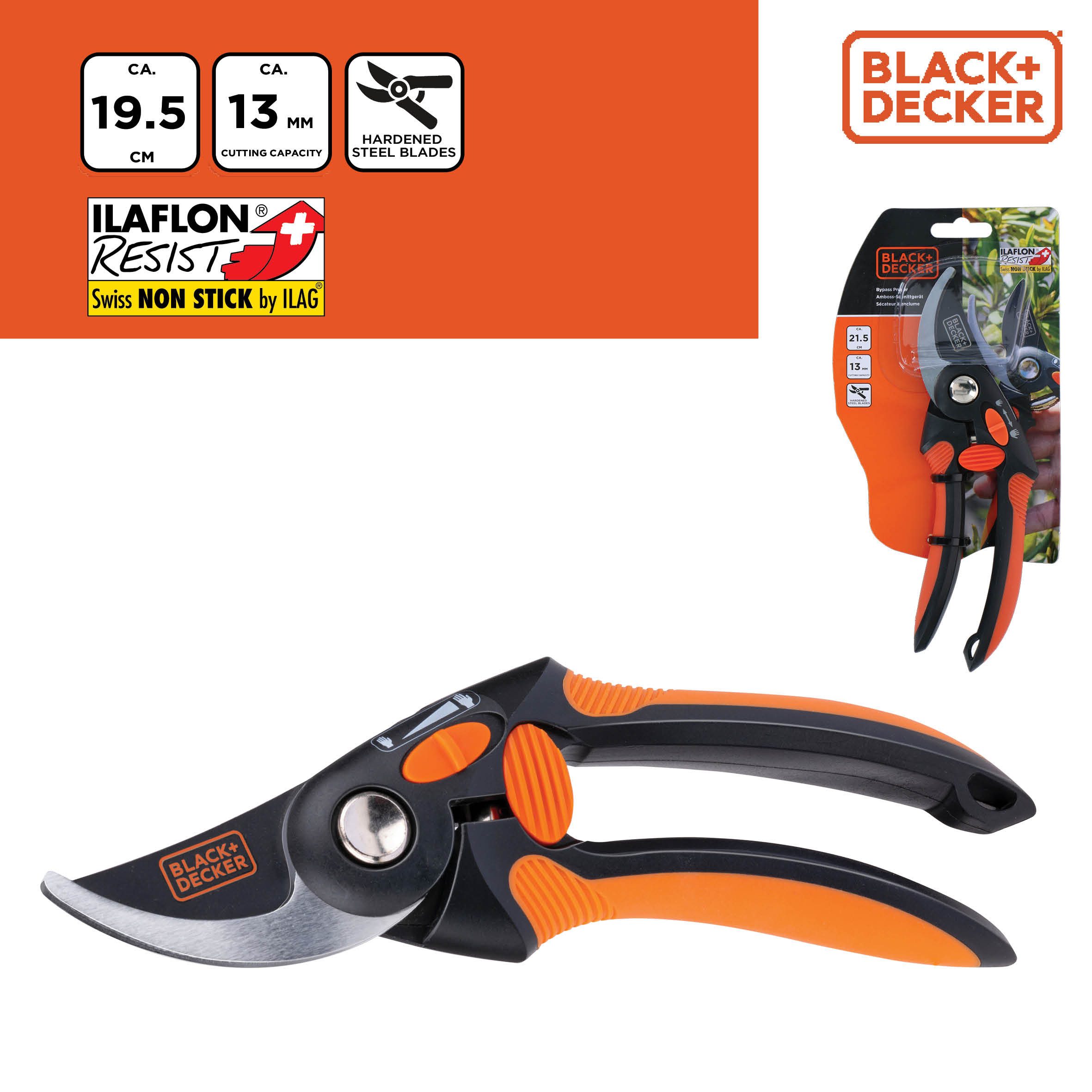 Black + Decker Gartenschere BLACK+DECKER Gartenschere 13 MM