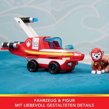 Spin Master Spielzeug-Auto Paw Patrol - Aqua Pups - Basic Themed Vehicles Solid Marshall, mit Funktionen