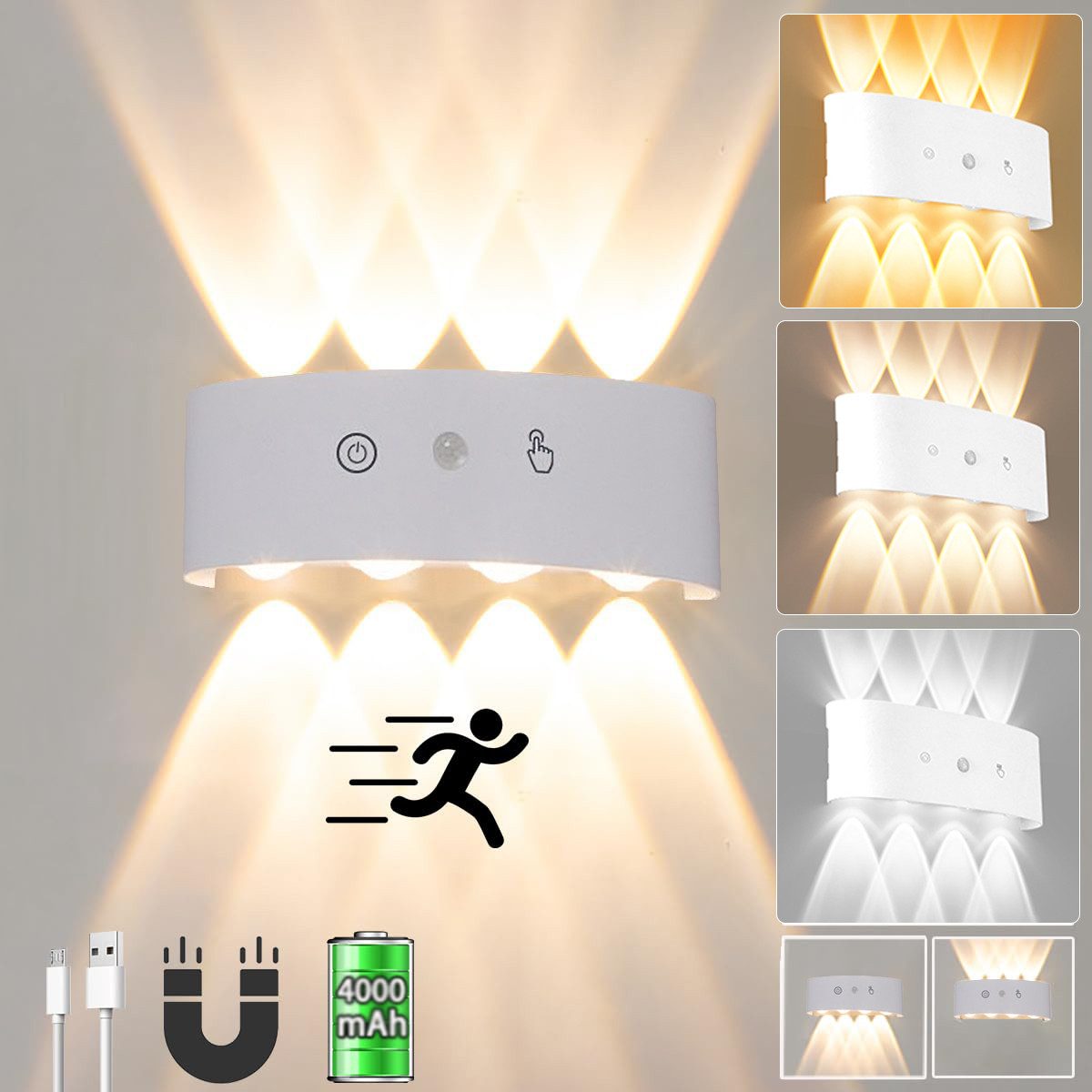 BlingBin LED Wandleuchte LED Wandlampe mit günstig online kaufen