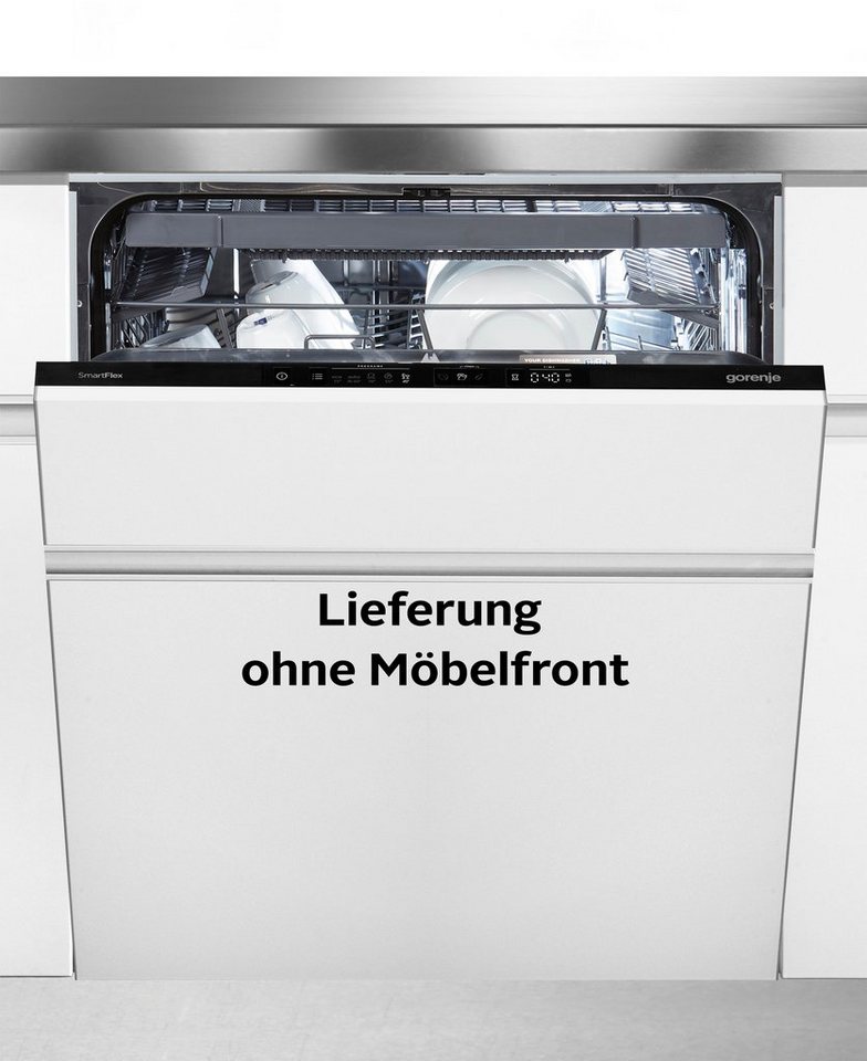 GORENJE vollintegrierbarer Geschirrspüler, GV661C60, 16 Maßgedecke