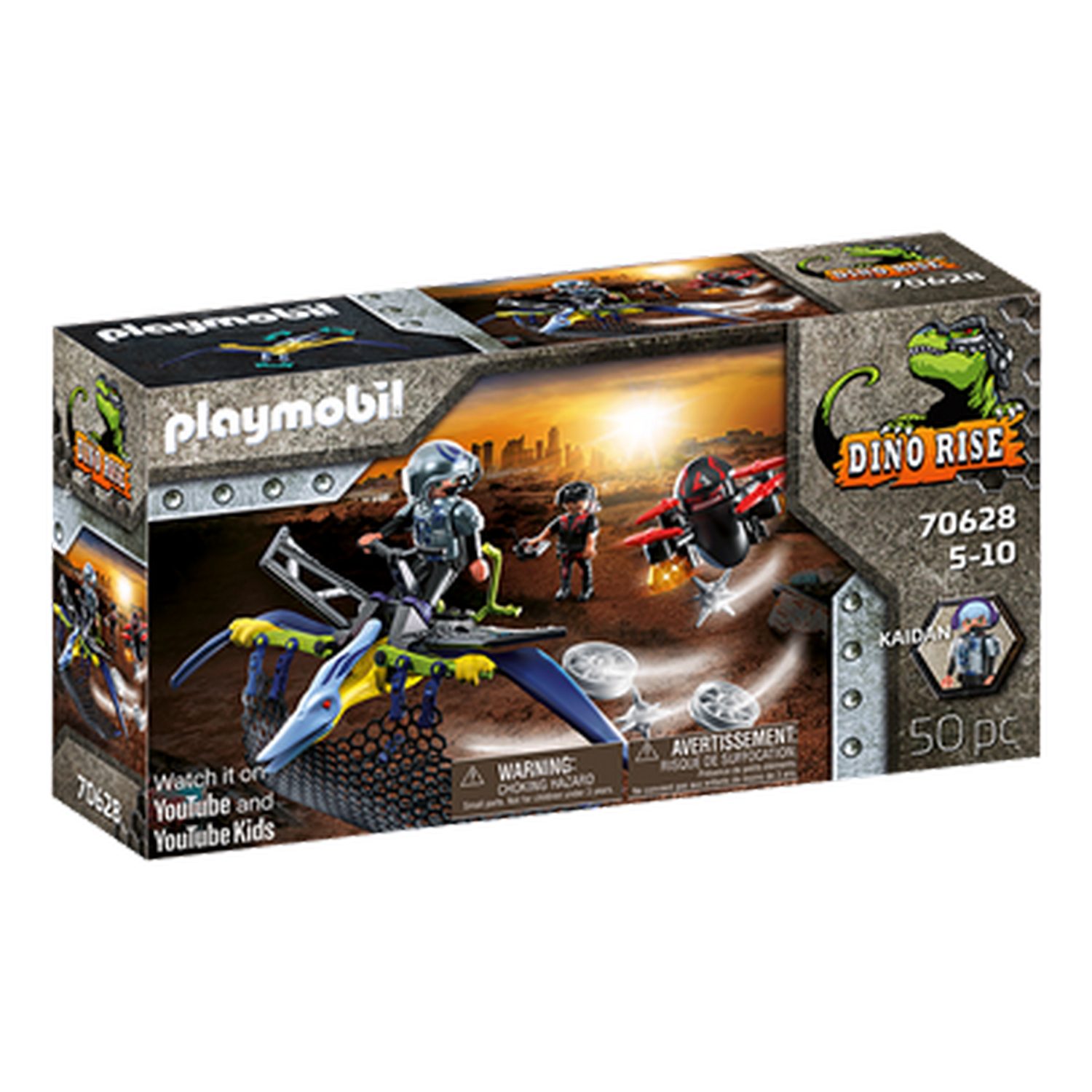 Playmobil® Dino Rise Pteranodon: Attacke aus der Luft Konstruktions-Spielset, (Pteranodon: Attacke aus der Luft), Made in Europe