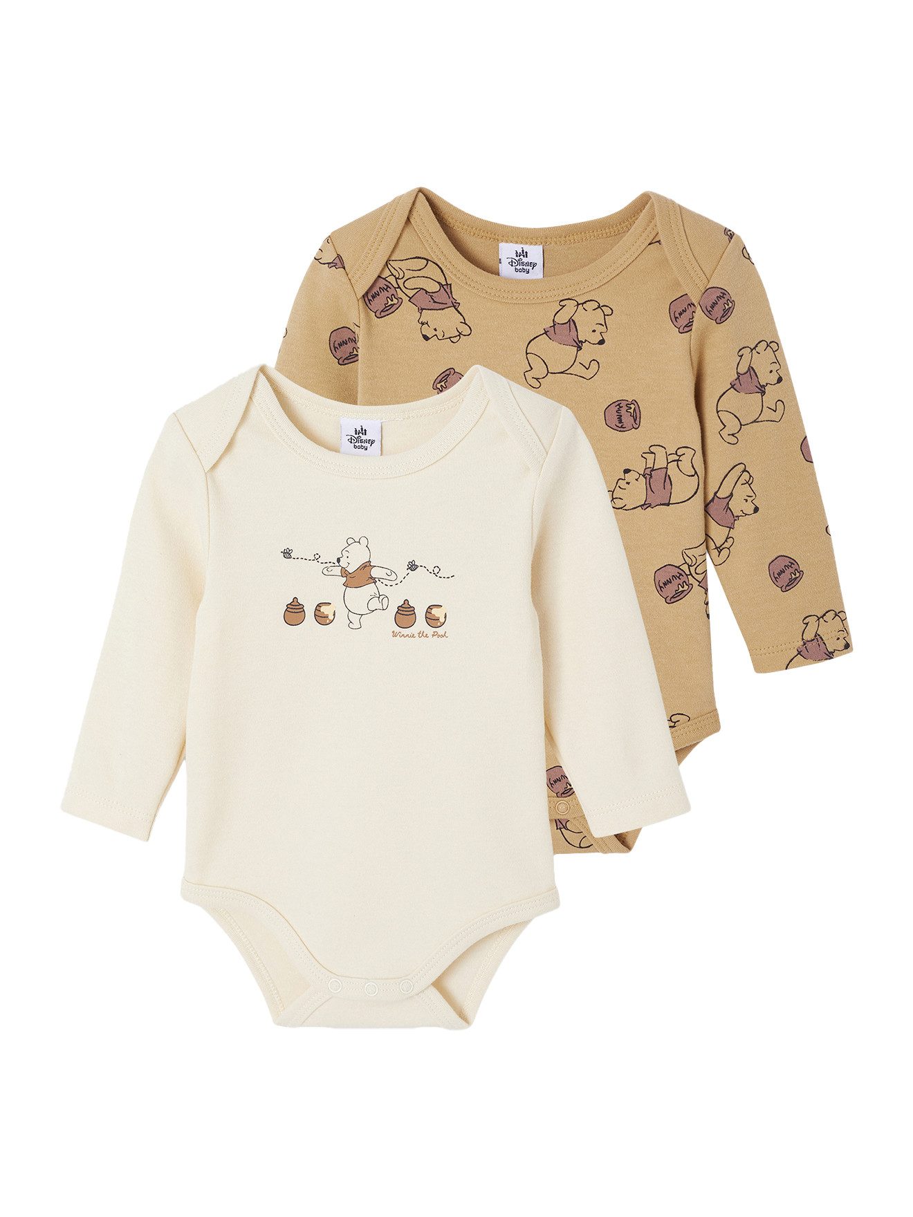 Body Jungen Baby Langarm-Bodys Disney WINNIE PUUH