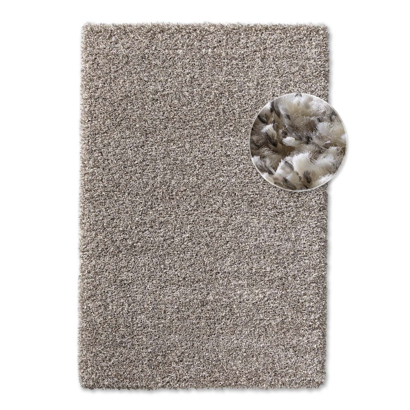 TaraCarpet Langflor-Teppich Ragolle Twilight, rechteckig, Höhe: 60 mm, Shag günstig online kaufen