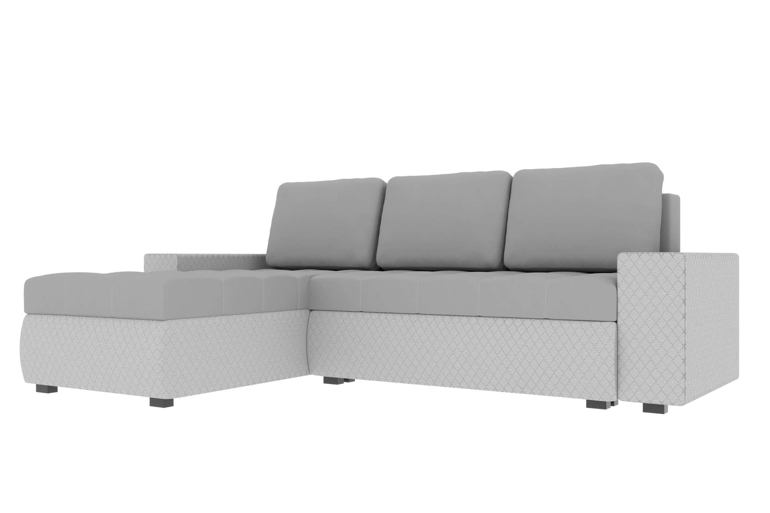 mit mit Bettfunktion, Sofa, Stylefy Modern Miranda, Sitzkomfort, Eckcouch, L-Form, Bettkasten, Ecksofa Design