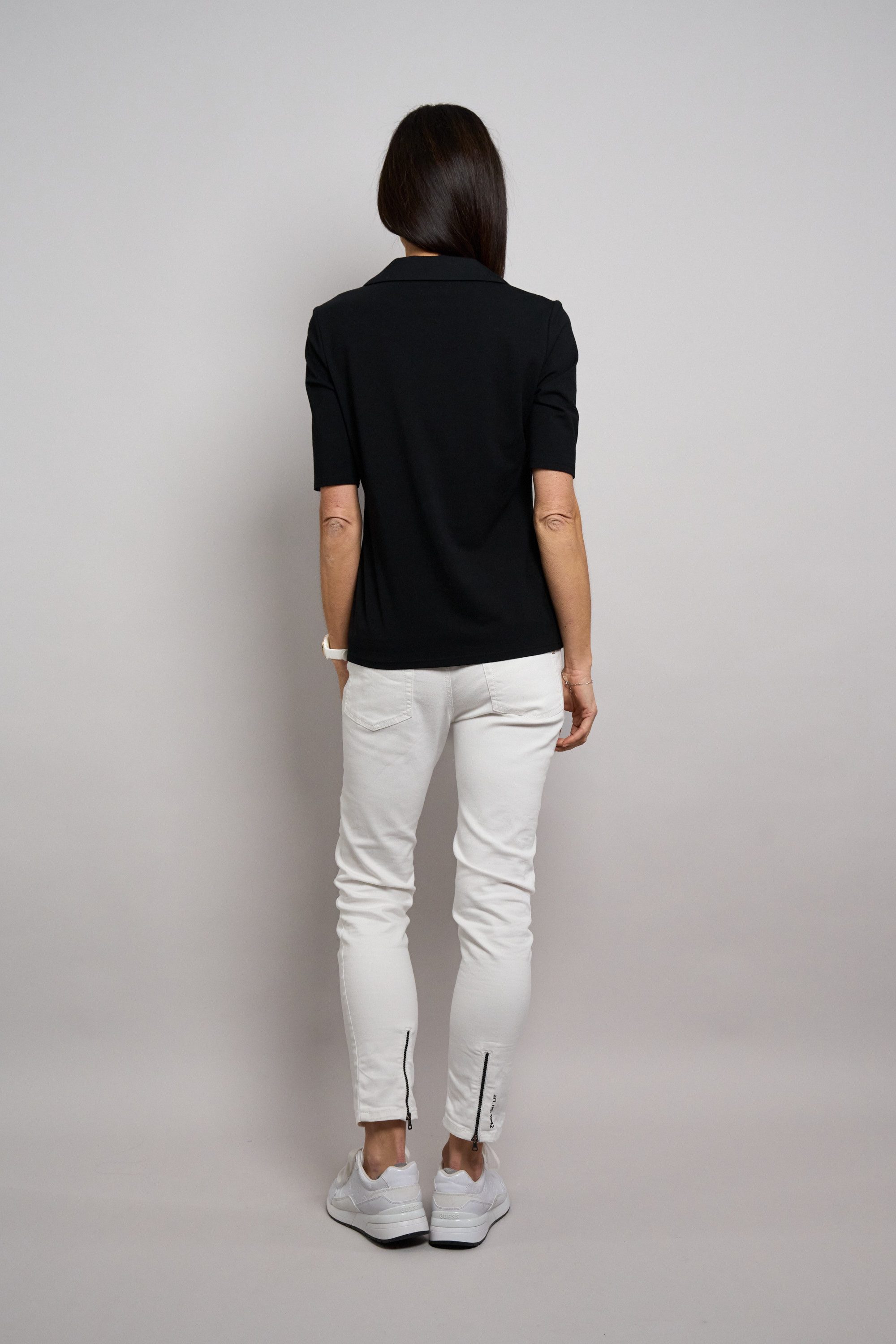 Seidel Moden Poloshirt Mit V-Ausschnitt - MADE IN GERMANY