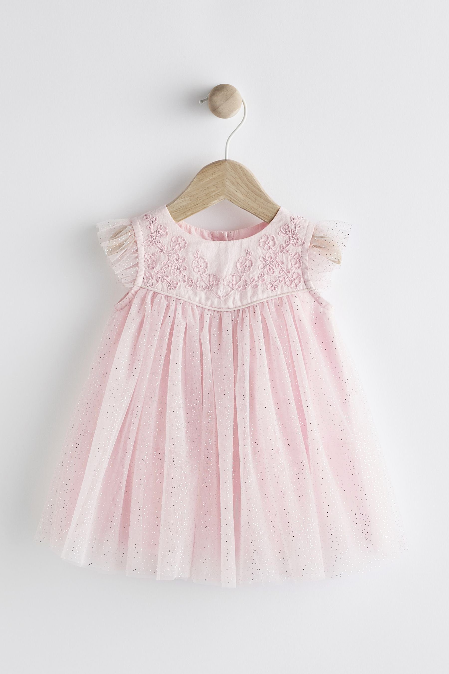 Next Partykleid Baby Kleid für besondere Anlässe (1-tlg) Pale Pink