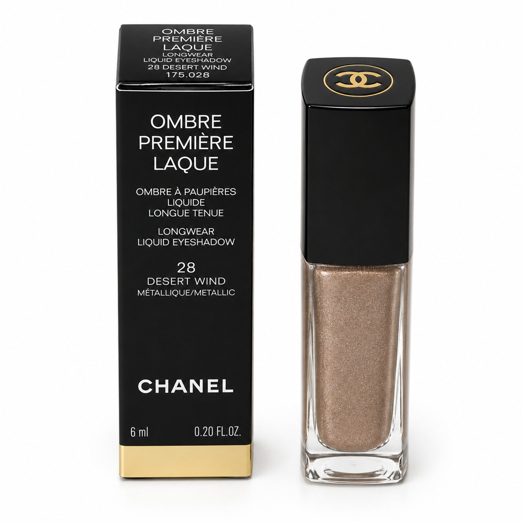 CHANEL Lidschatten Chanel Ombre Premiere Laque Eyeshadow 28 Desert Wind Metallic 6ml