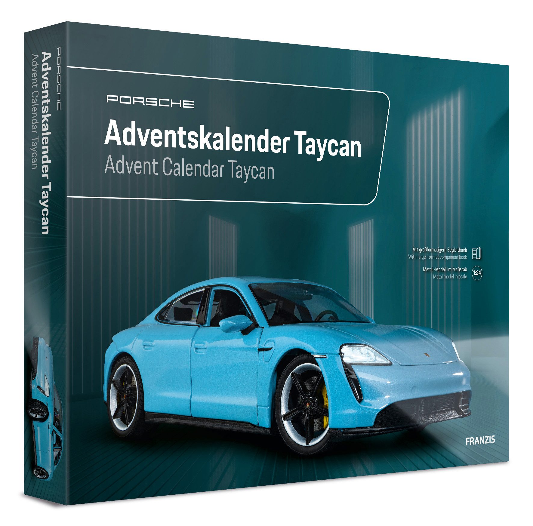 Franzis Adventskalender Adventskalender Porsche Taycan