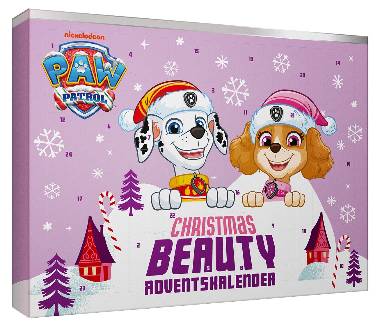 PAW PATROL Adventskalender PAW PATROL Kinder-Kosmetik- Adventskalender