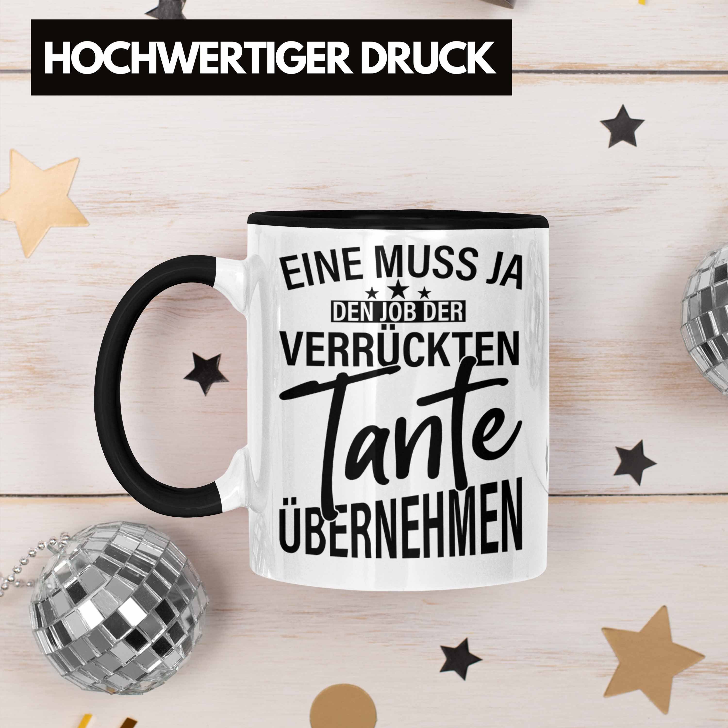 Weihnachten Tasse Tasse - Geburtstag Geschenkidee Tante Beste Verrückte Schwarz Trendation Trendation Lustig Tante Geschenkidee Geschenk