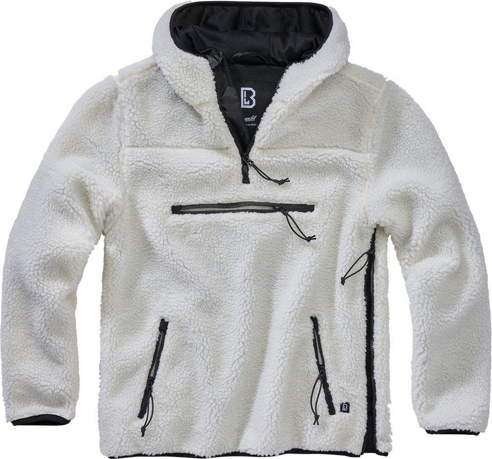 Brandit Rundhalspullover Teddyfleece Worker Pullover günstig online kaufen