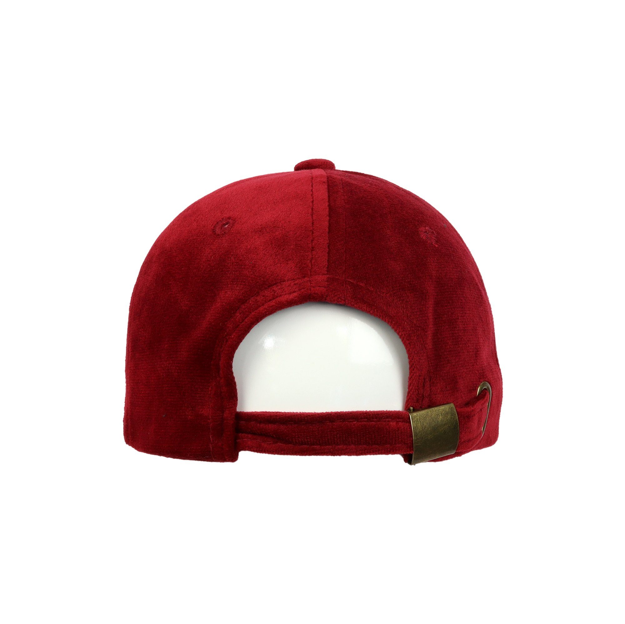 Cap Belüftungslöchern ZEBRO mit rot Baseball Samt-Cap