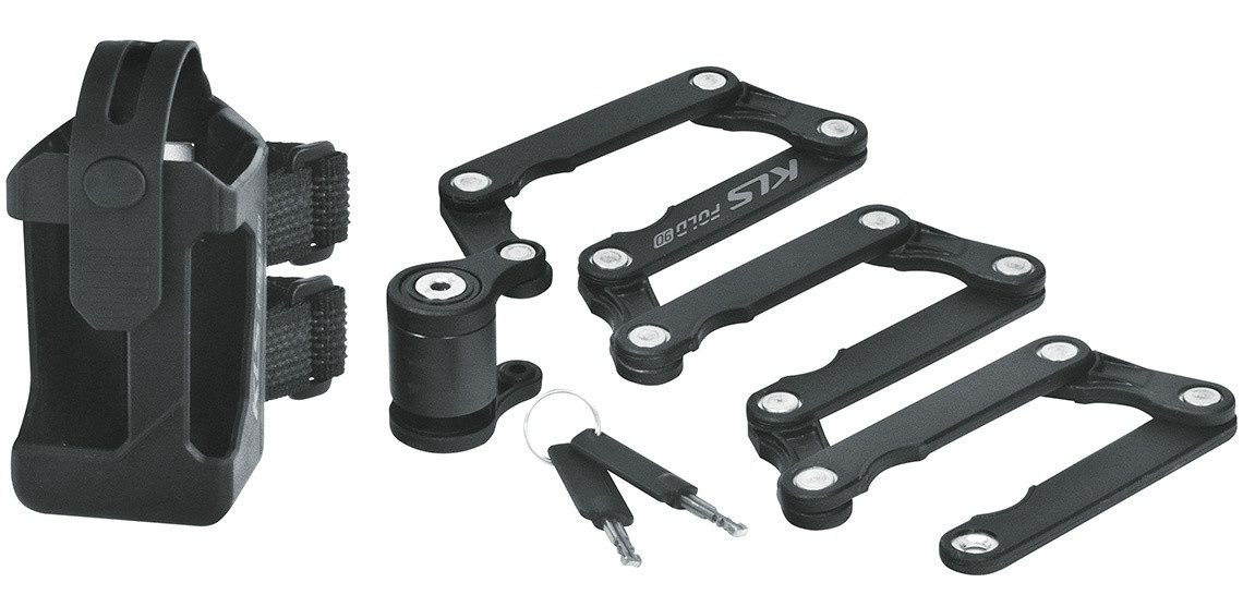 KLS Multifunktionsschloss Fahrradschloss Faltschloss Fold 90 (Fold)