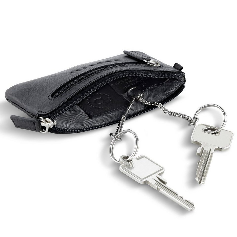bugatti Schlüsseltasche PRIMO RFID, echt Leder