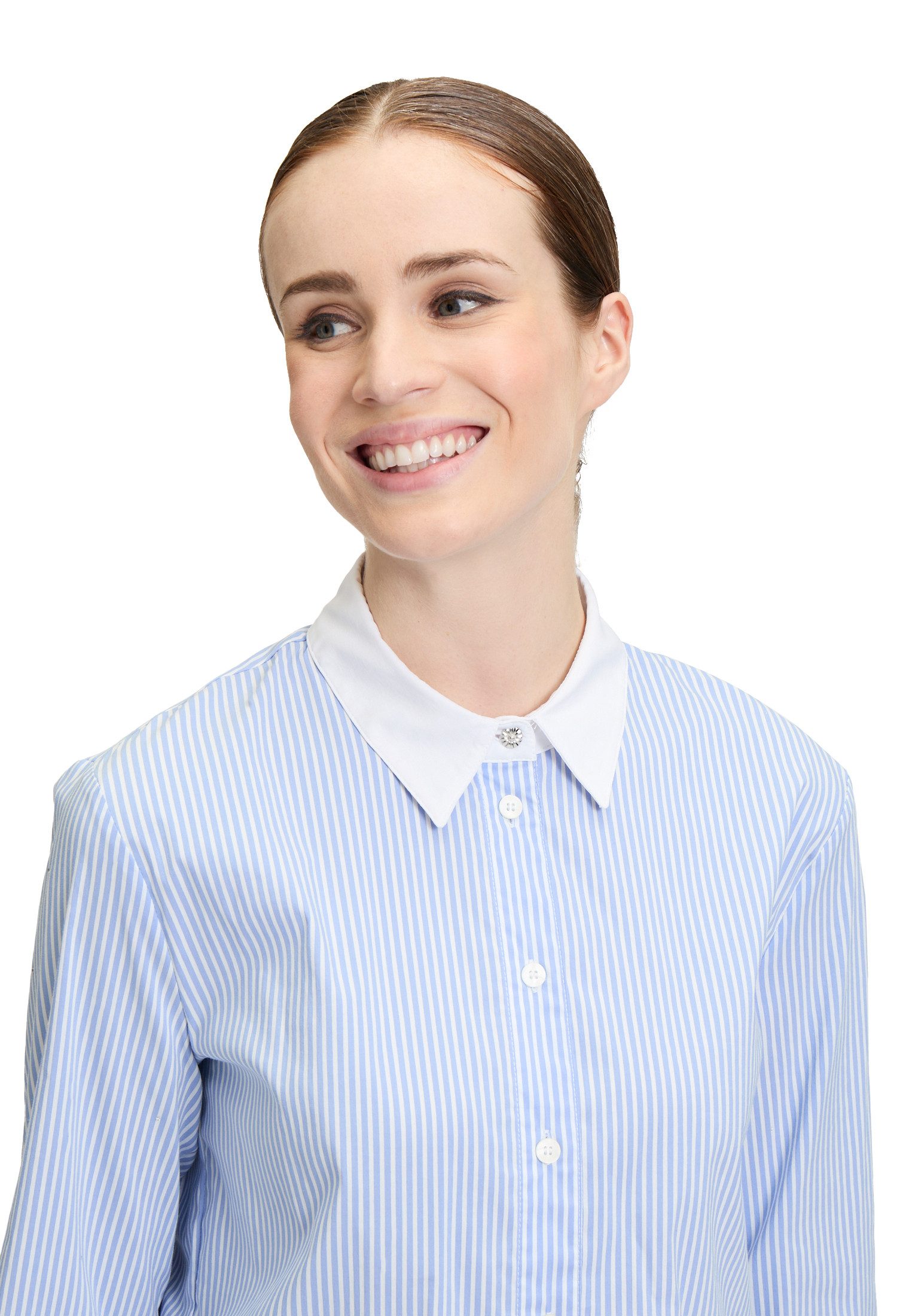 Cartoon Klassische Bluse Damen mit Strass