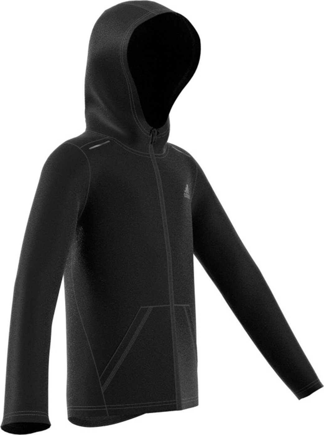 Sweatshirt HOOD B ZIP Sportswear adidas HIIT BLACK