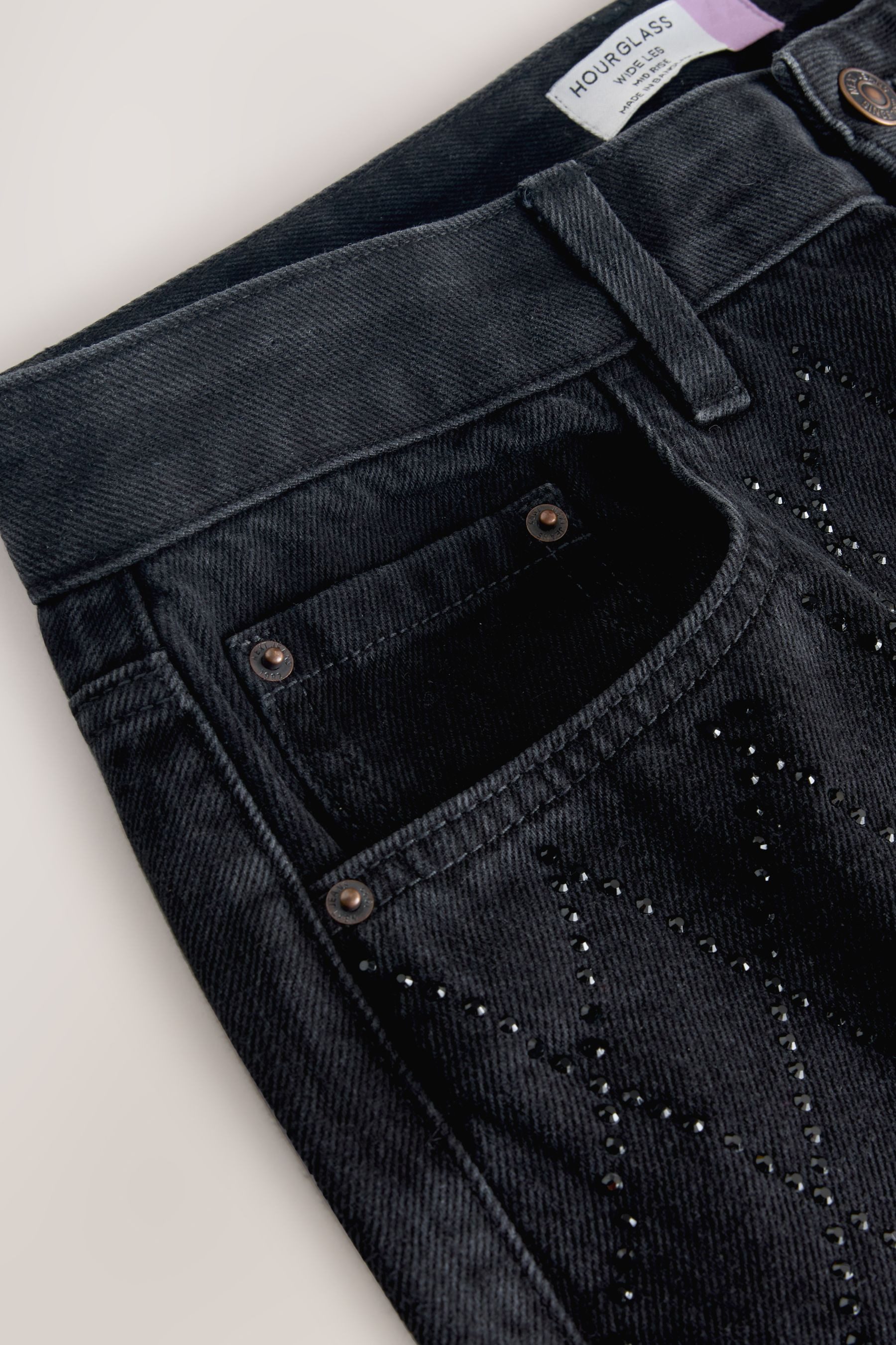 Next Weite Jeans Hourglass Jeans mit weitem Bein (1-tlg) günstig online kaufen