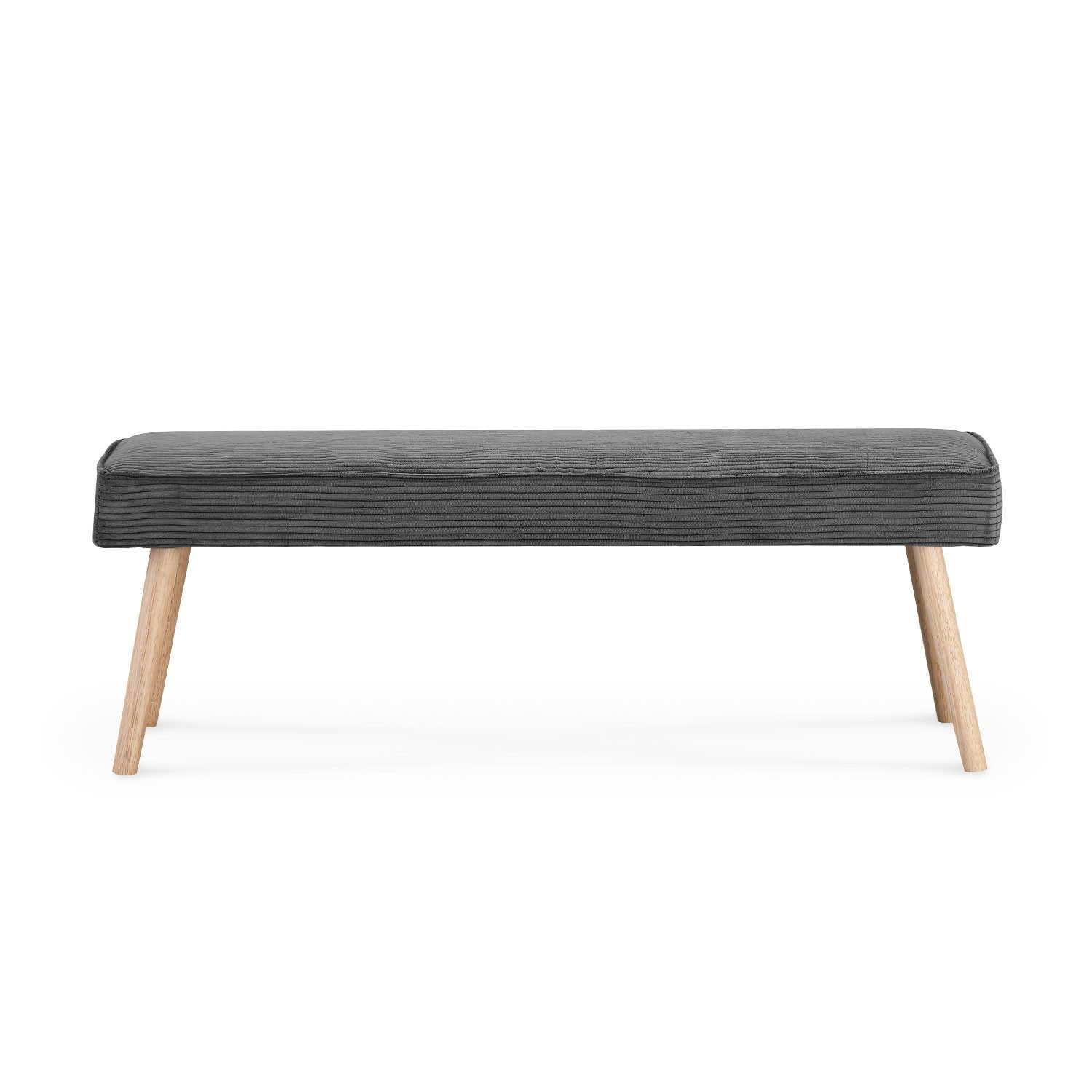 B&D home Essbank PAUL, gepolstert, Federkernbox, mit oder ohne Rückenlehne in 120/140/160cm