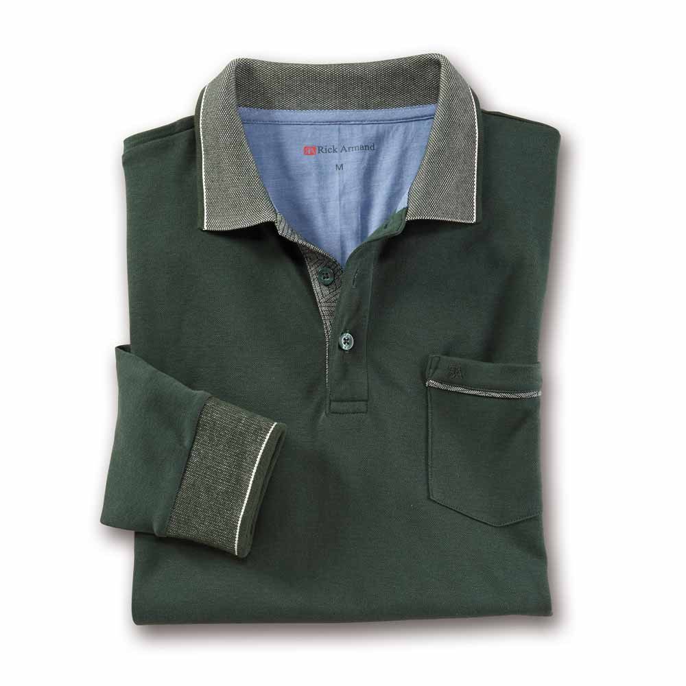 Rick Armand Langarm-Poloshirt