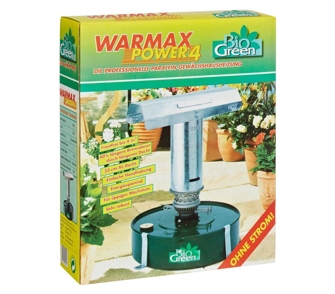 Bio Green Petroleumheizung Gewächshausheizer Warmax Power günstig online kaufen