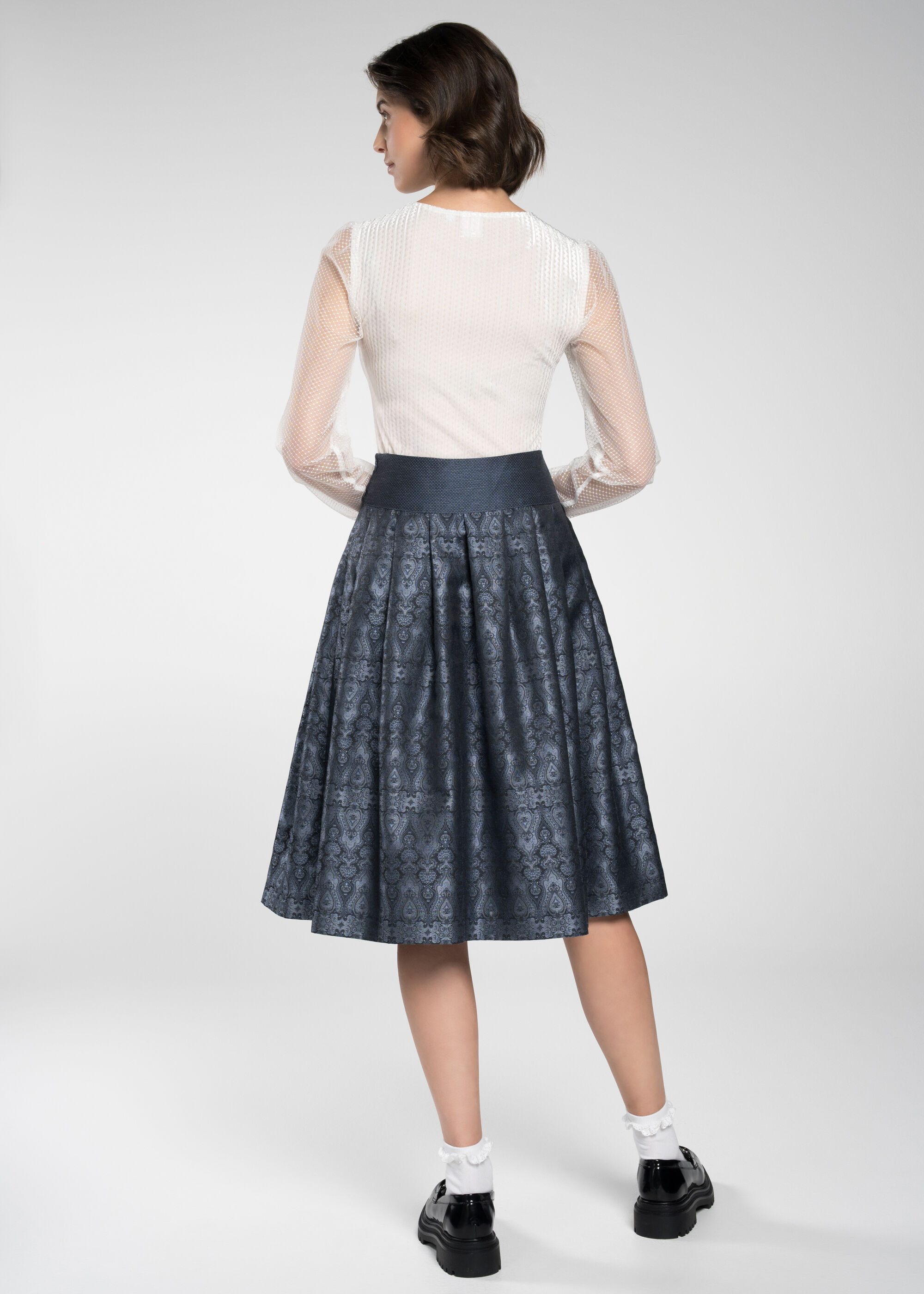 Spieth & Wensky Trachtenrock Flocke (1-tlg) Praktische Engrifftaschen